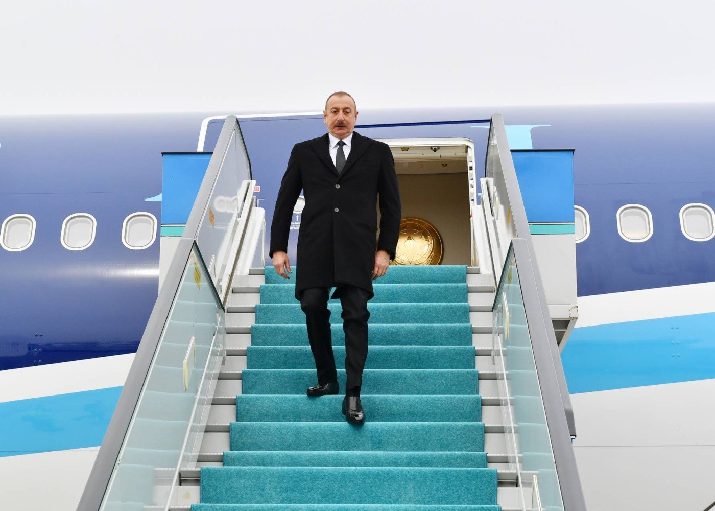 İlham Əliyev Bolqarıstana getdi